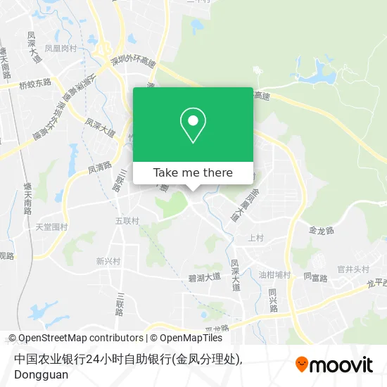 中国农业银行24小时自助银行(金凤分理处) map