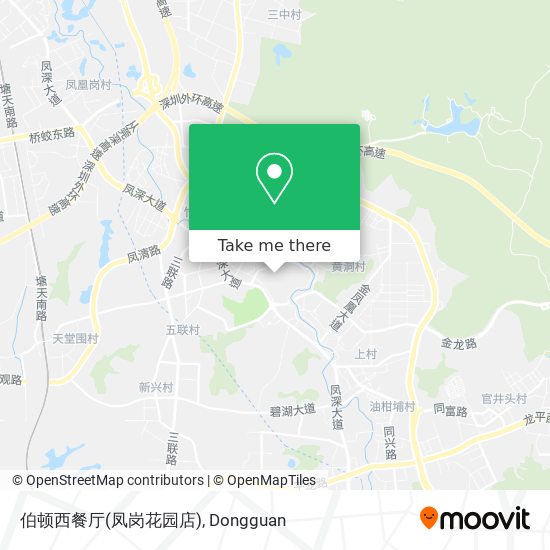 伯顿西餐厅(凤岗花园店) map