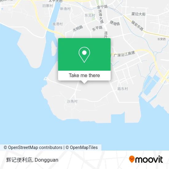 辉记便利店 map