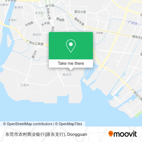 东莞市农村商业银行(路东支行) map