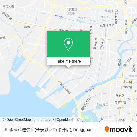 时珍医药连锁店(长安沙区梅平分店) map