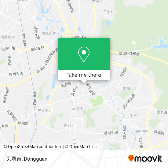 凤凰台 map