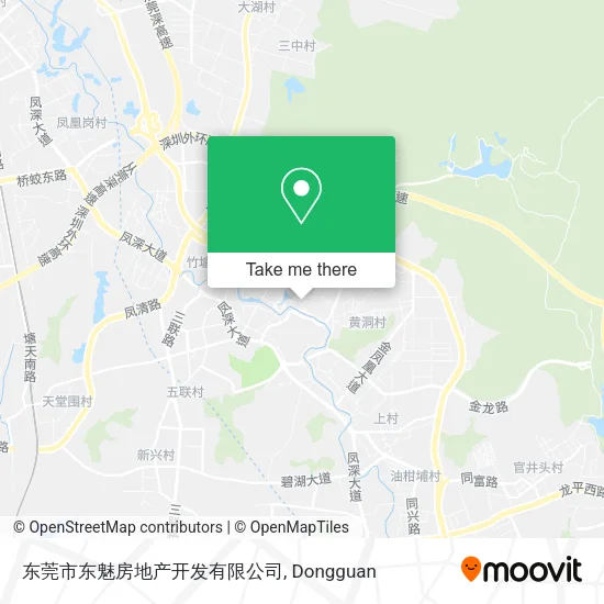 东莞市东魅房地产开发有限公司 map
