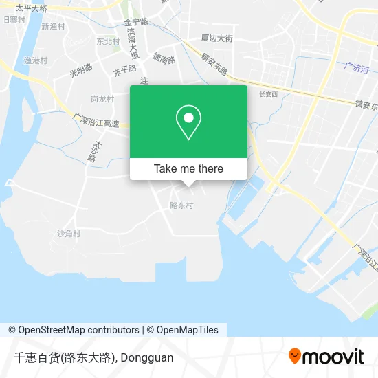 千惠百货(路东大路) map