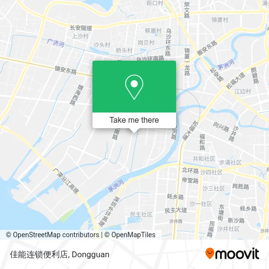 佳能连锁便利店 map