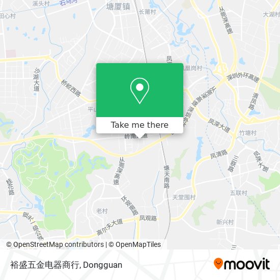 裕盛五金电器商行 map