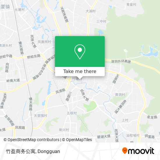 竹盈商务公寓 map