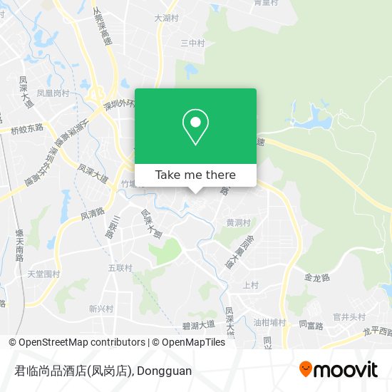 君临尚品酒店(凤岗店) map