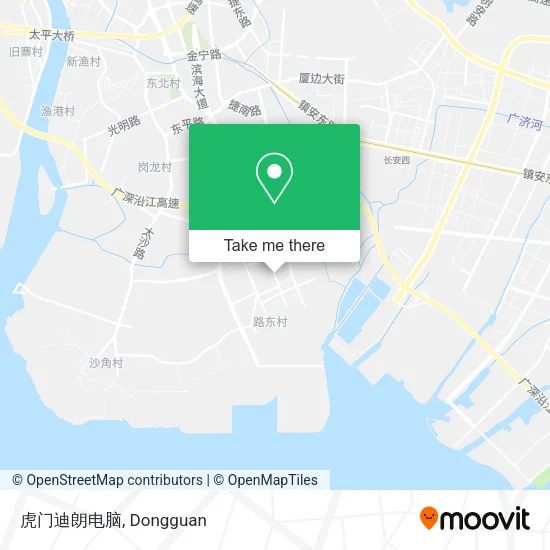 虎门迪朗电脑 map