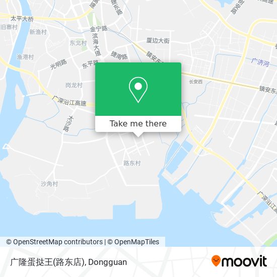 广隆蛋挞王(路东店) map