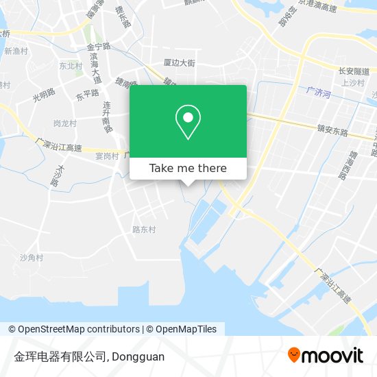 金珲电器有限公司 map