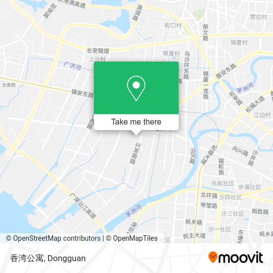 香湾公寓 map