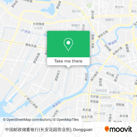 中国邮政储蓄银行(长安花园营业所) map