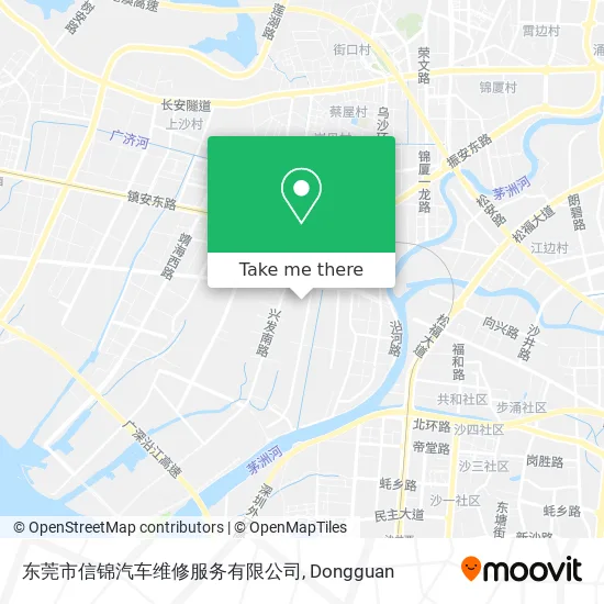 东莞市信锦汽车维修服务有限公司 map