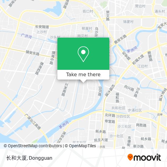 长和大厦 map