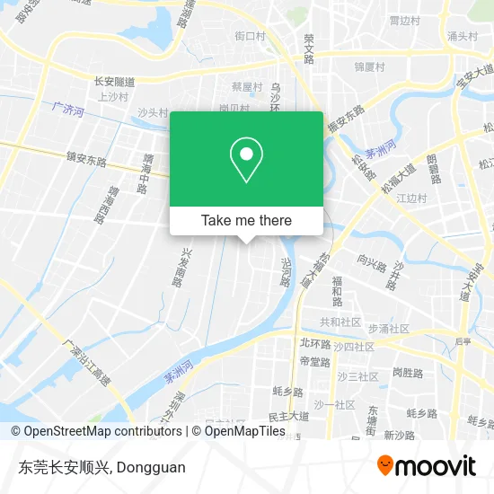 东莞长安顺兴 map