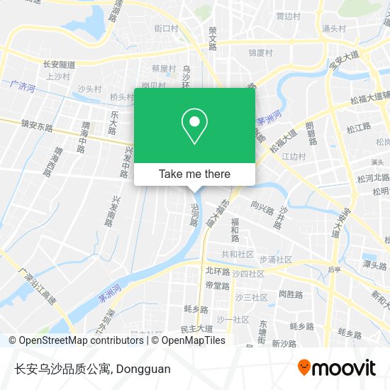 长安乌沙品质公寓 map