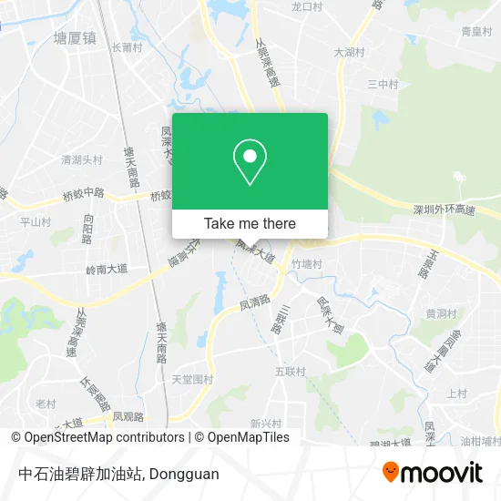中石油碧辟加油站 map
