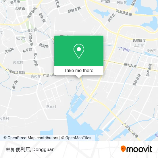 林如便利店 map