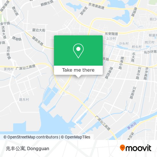兆丰公寓 map