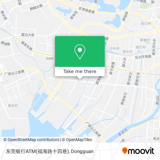 东莞银行ATM(福海路十四巷) map