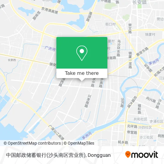 中国邮政储蓄银行(沙头南区营业所) map