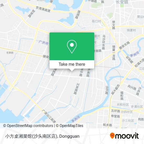小方桌湘菜馆(沙头南区店) map
