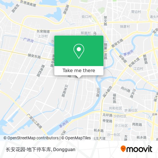 长安花园-地下停车库 map