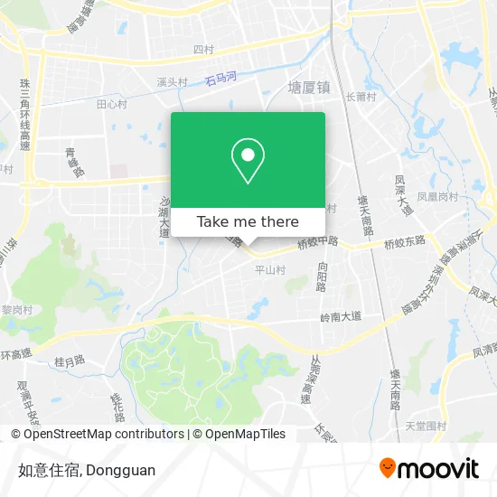 如意住宿 map