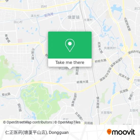 仁正医药(塘厦平山店) map