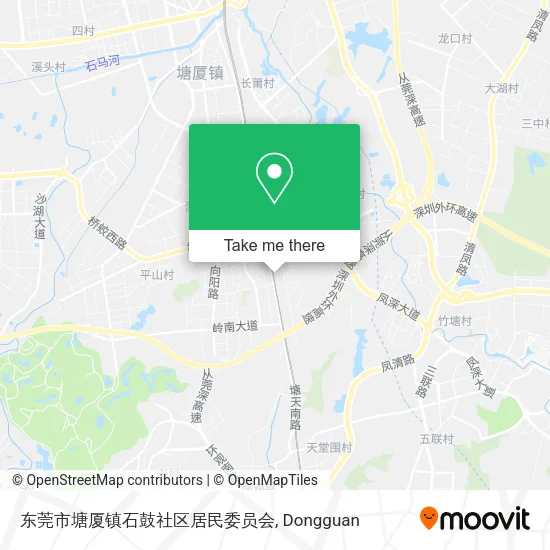 东莞市塘厦镇石鼓社区居民委员会 map