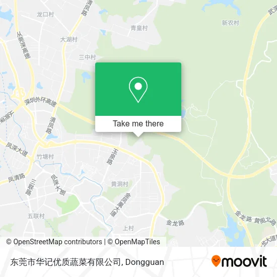 东莞市华记优质蔬菜有限公司 map