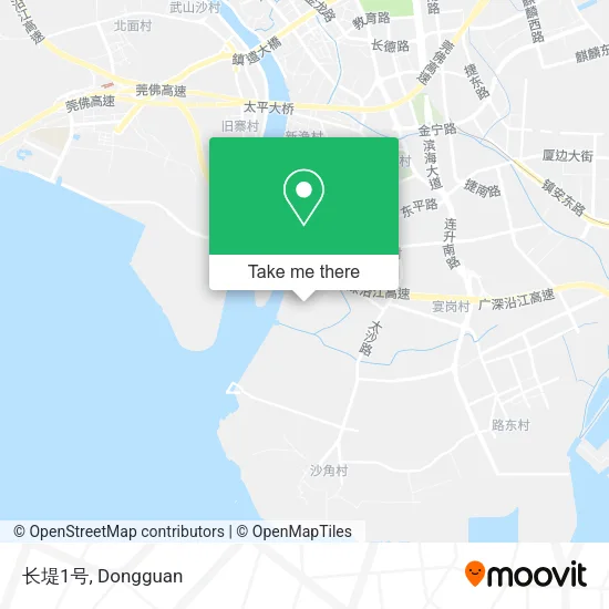 长堤1号 map