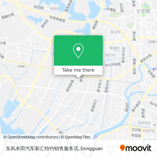 东风本田汽车新汇特约销售服务店 map