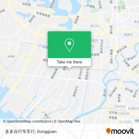 多多自行车车行 map