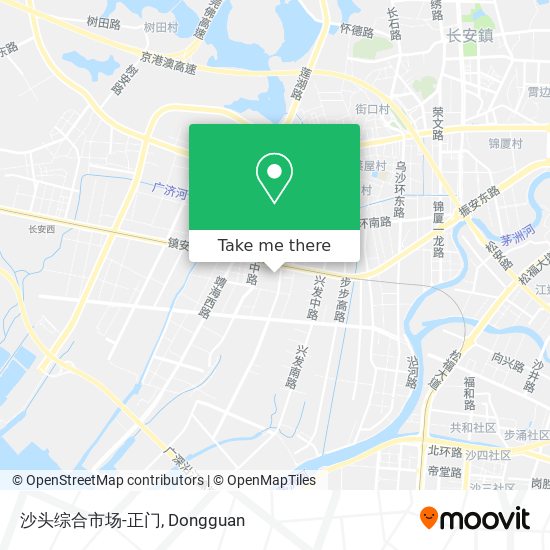 沙头综合市场-正门 map