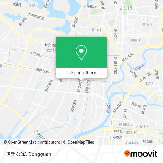 俊贤公寓 map