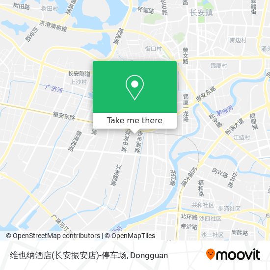 维也纳酒店(长安振安店)-停车场 map