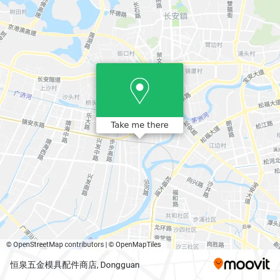 恒泉五金模具配件商店 map
