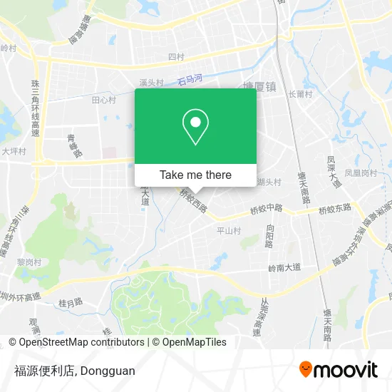 福源便利店 map
