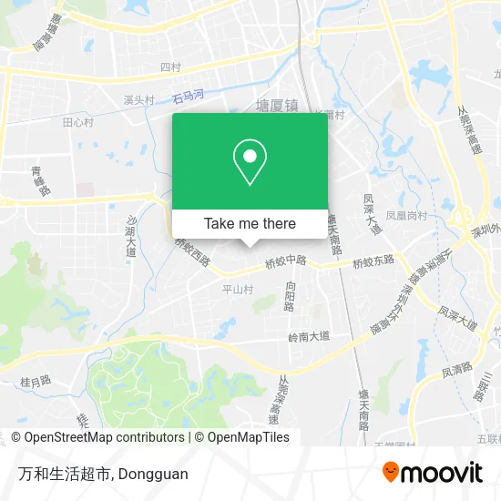 万和生活超市 map