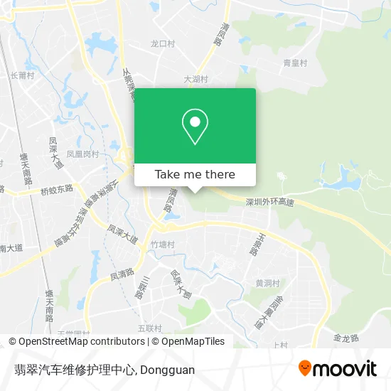 翡翠汽车维修护理中心 map