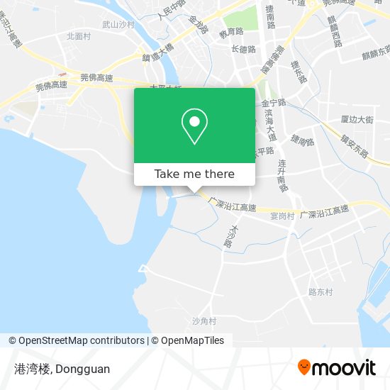 港湾楼 map