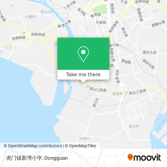 虎门镇新湾小学 map