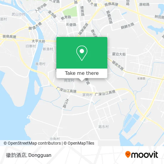 徽韵酒店 map