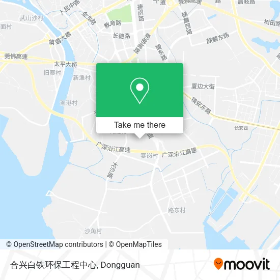 合兴白铁环保工程中心 map