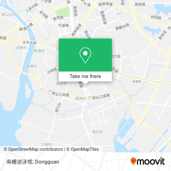 南栅游泳馆 map