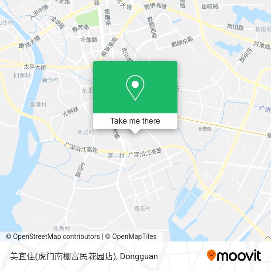 美宜佳(虎门南栅富民花园店) map