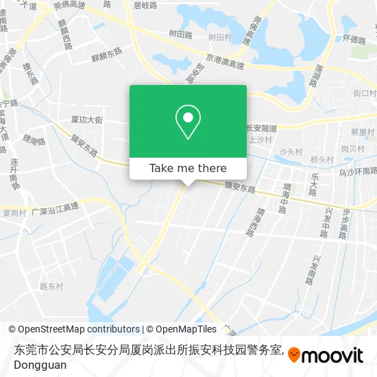 东莞市公安局长安分局厦岗派出所振安科技园警务室 map
