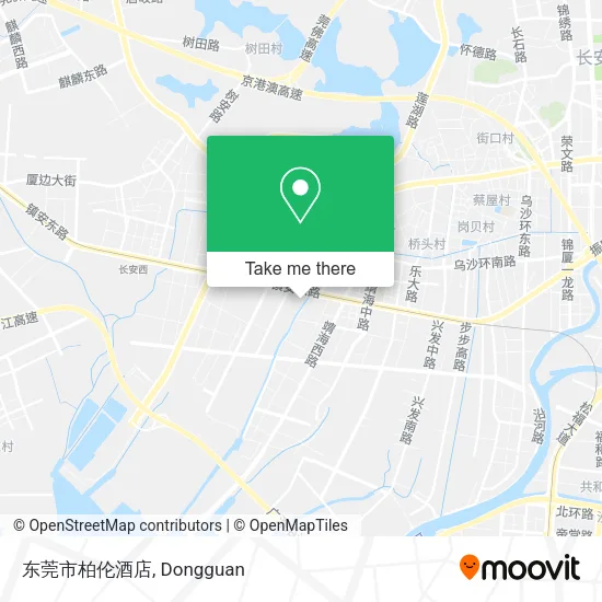 东莞市柏伦酒店 map